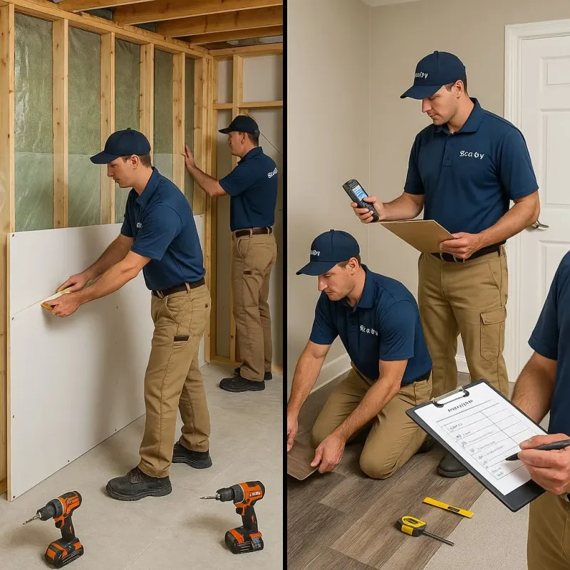 Repairs and Reconstruction process in Brookhaven, NY